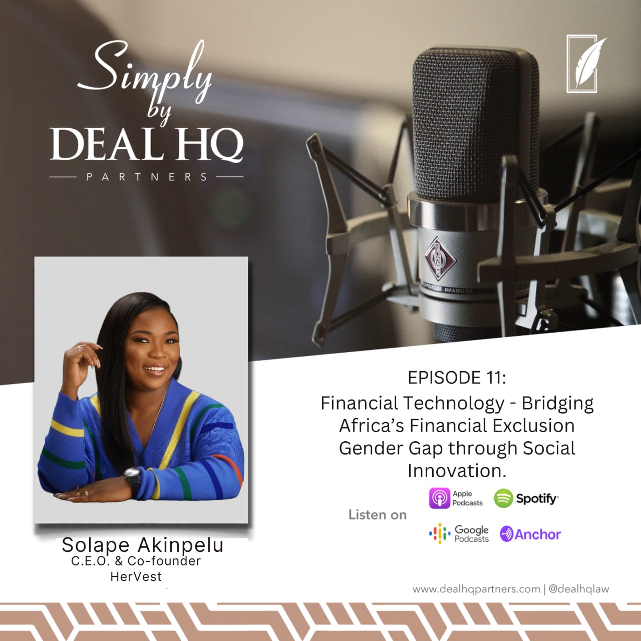 Season 1 Episode 11 – Financial Technology – Bridging Africa’s Financial Exclusion Gender Gap through Social Innovation